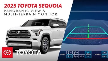Toyota Sequoia 2025: Explore Panoramic and Terrain Monitoring Features | Toyota Drive-Off Essentials