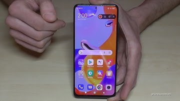 Xiaomi Redmi Note 11 Pro (5G): How to record the screen? take a screencast | screen recording