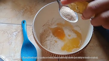 procedure text for making donuts