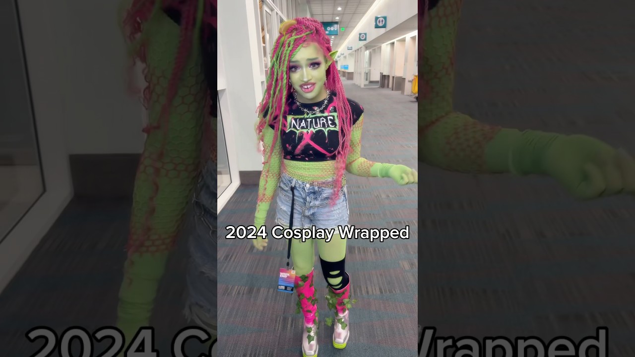1 Year of Cosplays in 60 Seconds! #cosplay #2024 #newyear