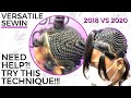 SAME TECHNIQUE, 2 YEARS LATER!!! BRAIDING PATTERN FOR SEAMLESS VERSATILE SEWIN (STEP BY STEP)