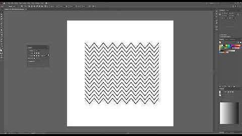 How to create chevron effect using illustrator