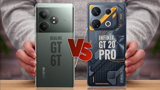 Realme GT 6T vs Infinix GT 20 Pro - Full comparison ⚡ which one is better for you #realme #infinix
