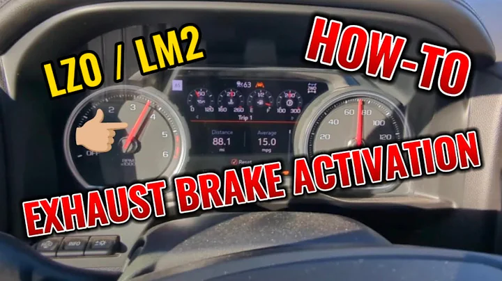 👍 Easy Duramax 3.0L Exhaust Brake Activation! (LM2/LZ0) DIY Guide ⚙️ #duramax  #diesel #DIY #howto