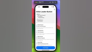 SwiftUI ProgressView with Button | Clean Loading UI ✨📱 .