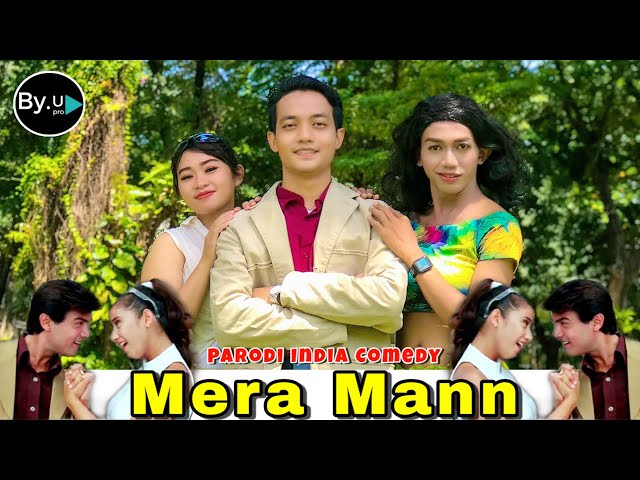 MERA MANN ~ MANN || Parodi India Versi By U Production || Amir Khan ~ Manisha Koirala class=