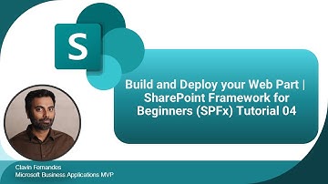 Build and Deploy your SPFX Webpart | SharePoint Framework for Beginners (SPFx) Tutorial 04