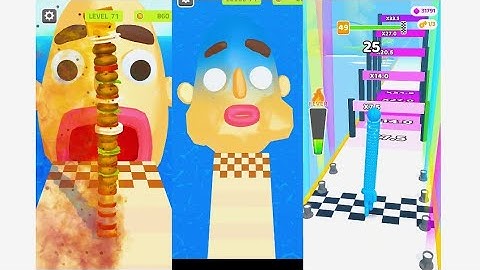 Sandwich Running Walkthrough Episode 1 , Satisfying Gameplay, Sandwich Runner, Long Neck Run