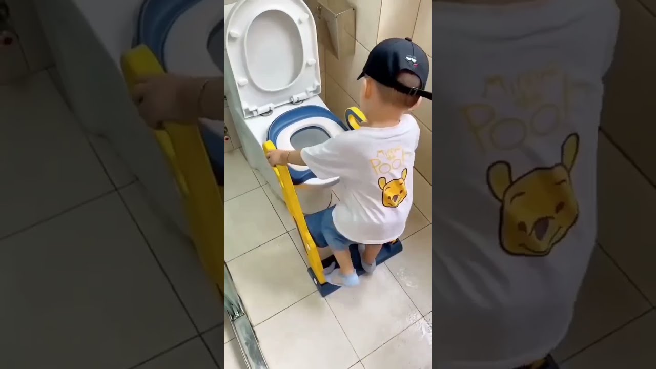 Product Link in the Comments! Baby Potty Training Ladder Seat