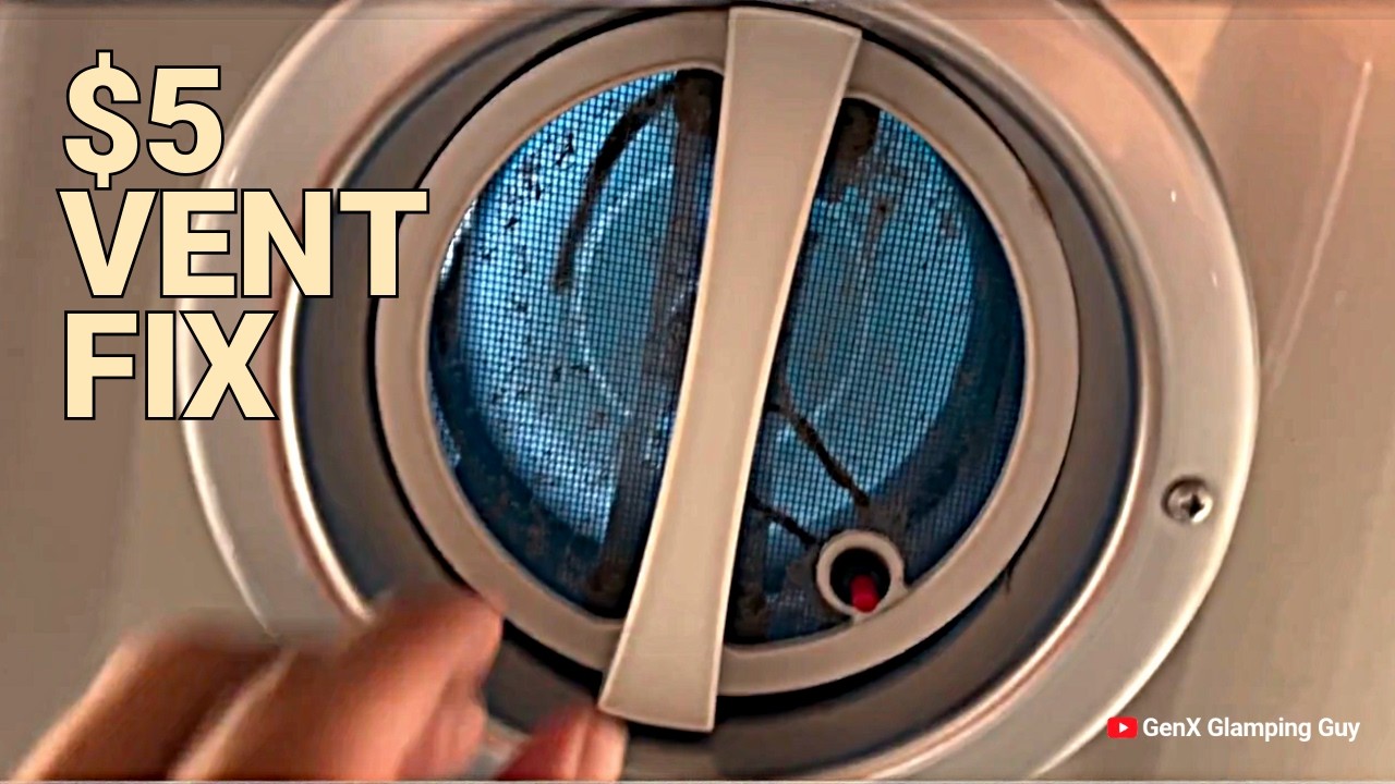 How to Fix Airstream Bathroom and Shower Vent for $5