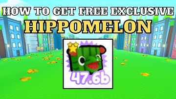 How To Get Free Exclusive Hippomelon | Complete April Fools Quest | Pet Simulator X