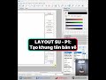Layout Sketchup - P1: Tạo khung tên bản vẽ.