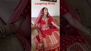Laughing bride #shorts #hinduwedding #bridemakeup #trinidadandtobago