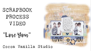 USING A SKETCH | Scrapbook Process | Cocoa Vanilla Studio