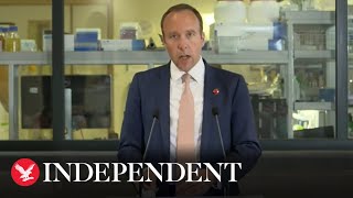75% of UK adults have had first Covid-19 vaccine, Matt Hancock says