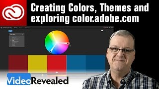 Creating colors, Themes and exploring color.adobe.com screenshot 1