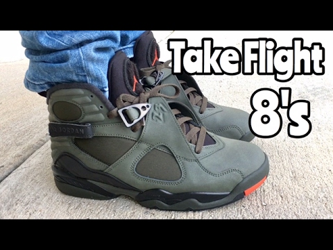 retro 8 olive green