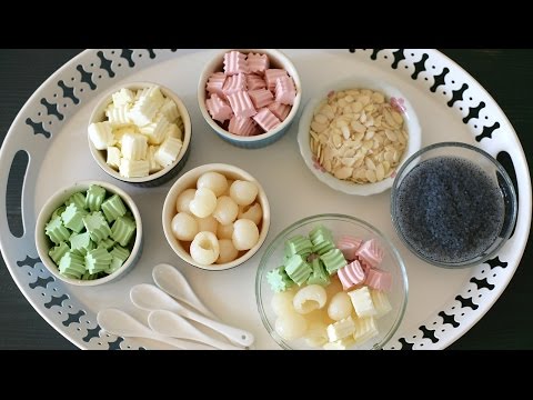 Cách làm CHÈ KHÚC BẠCH - Vietnamese milk jelly dessert recipe