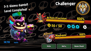 Riot Games Hextech Mayhem 3-3: Gizmo Gambit Challenger Score!