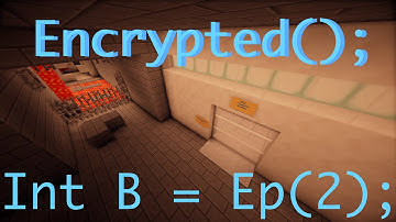 Minecraft Encrypted - Building Project Episode 2 - Adventure Map