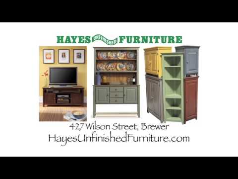 Hayes Unfinished Furniture Finished Your Way Youtube