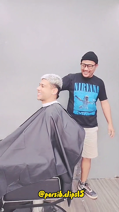 Momen Kocak Ciro Alves saat di Potong Rambut #persib #persibshorts #shorts
