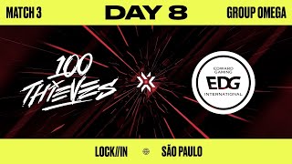 EDG vs. 100T — VCT LOCK//IN — Omega Bracket Day 8 Map 3