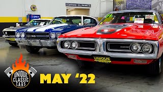 140+ INCREDIBLE Classic Muscle Cars & Customs For Sale! | Unique Classic Cars May 2022 Showroom Tour