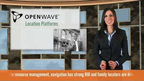Openwave Location Based Services