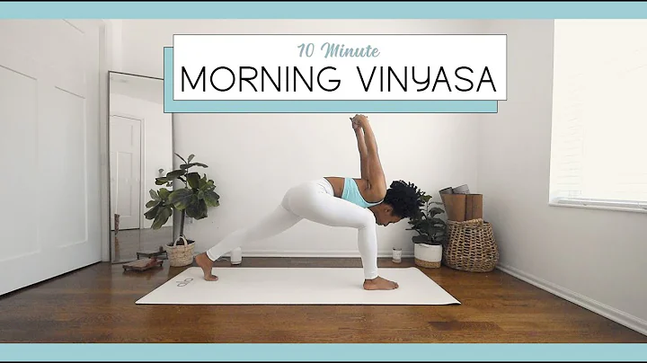 10 MINUTE MORNING VINYASA | Quick but Powerful  *F...