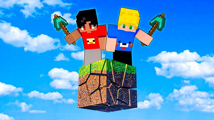 1 BLOCO REAL no minecraft