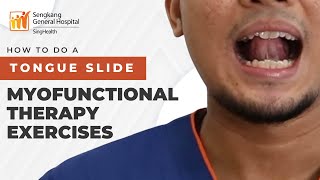 Do this to STOP SNORING and prevent SLEEP APNEA! Tongue Slide - Myofunctional Therapy | 1 of 5 by SingHealth 14,132 views 1 year ago 1 minute, 51 seconds