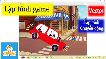 Vẽ ôtô bằng Vector trong Scratch, lập trình cho xe chạy trên đường | NT Software