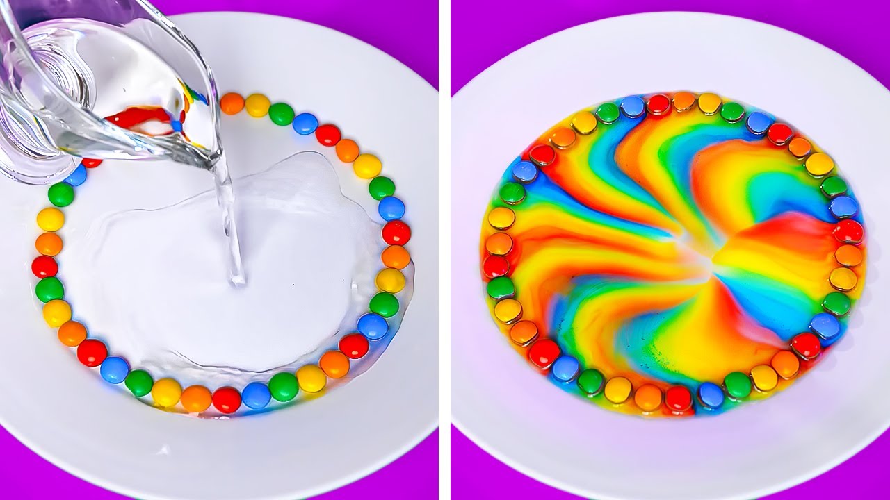 RAINBOW SCHOOL! Cool Experiments And DIY Crafts For Kids And Their Parents