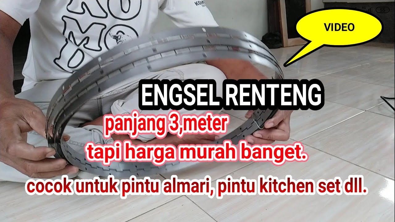  ENGSEL  RENTENG panjang 3 meter cocok buat pintu  lemari  