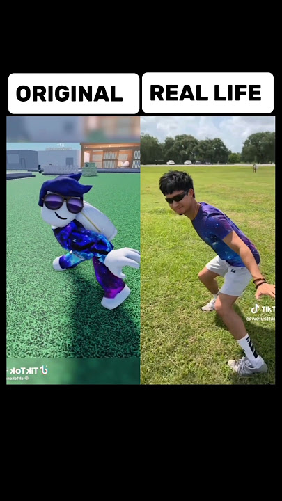 I Wanna Run Away Roblox Original vs Real Life (99,9999% Accuracy) #shorts #roblox