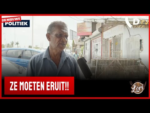 🚀 De Nieuwe Politiek LIVE • Ondernemers betalen geen huur aan eigenaar Indiraghandiweg (Suriname)