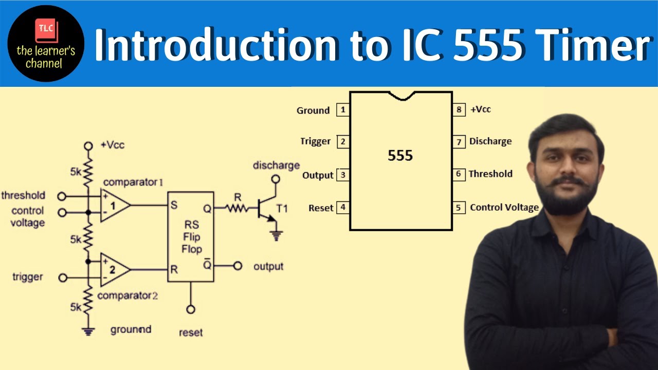 Introduction To Ic 555 Timer In Hindi Youtube