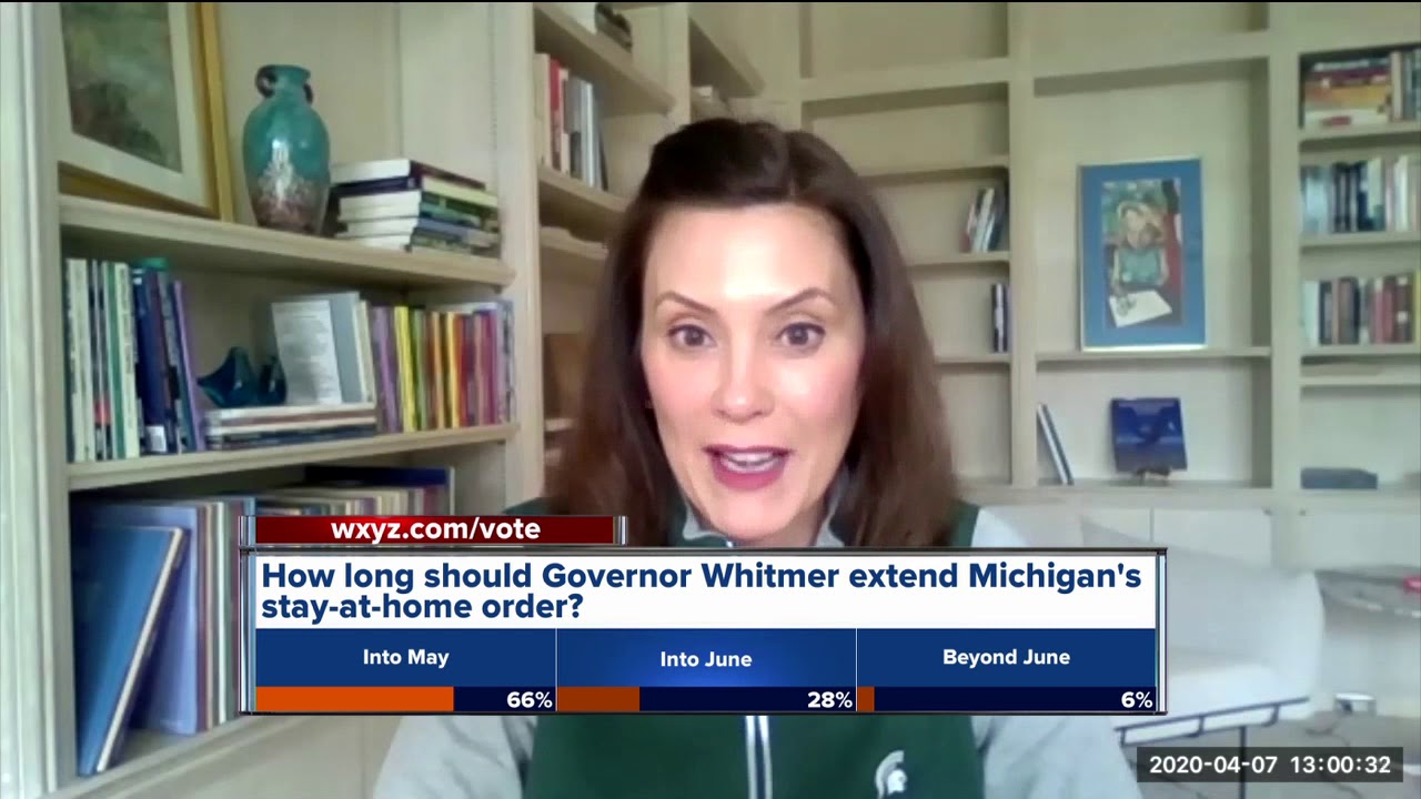 Gretchen Whitmer extends Michigan's stay-at-home order but ...