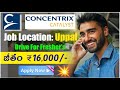 Concentrix catalyst hiring  data entry operator jobs for freshers  private company jobs