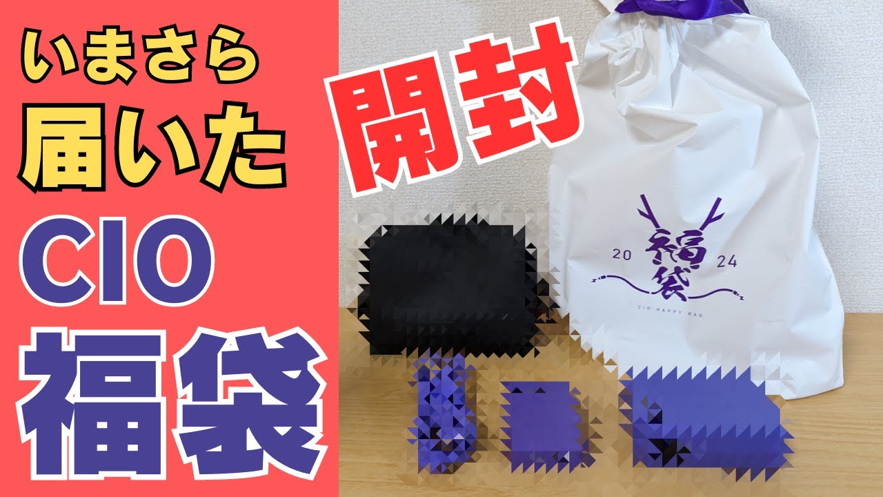 2025年 CIOパープル福袋を開封してみた！シークレット品は一体