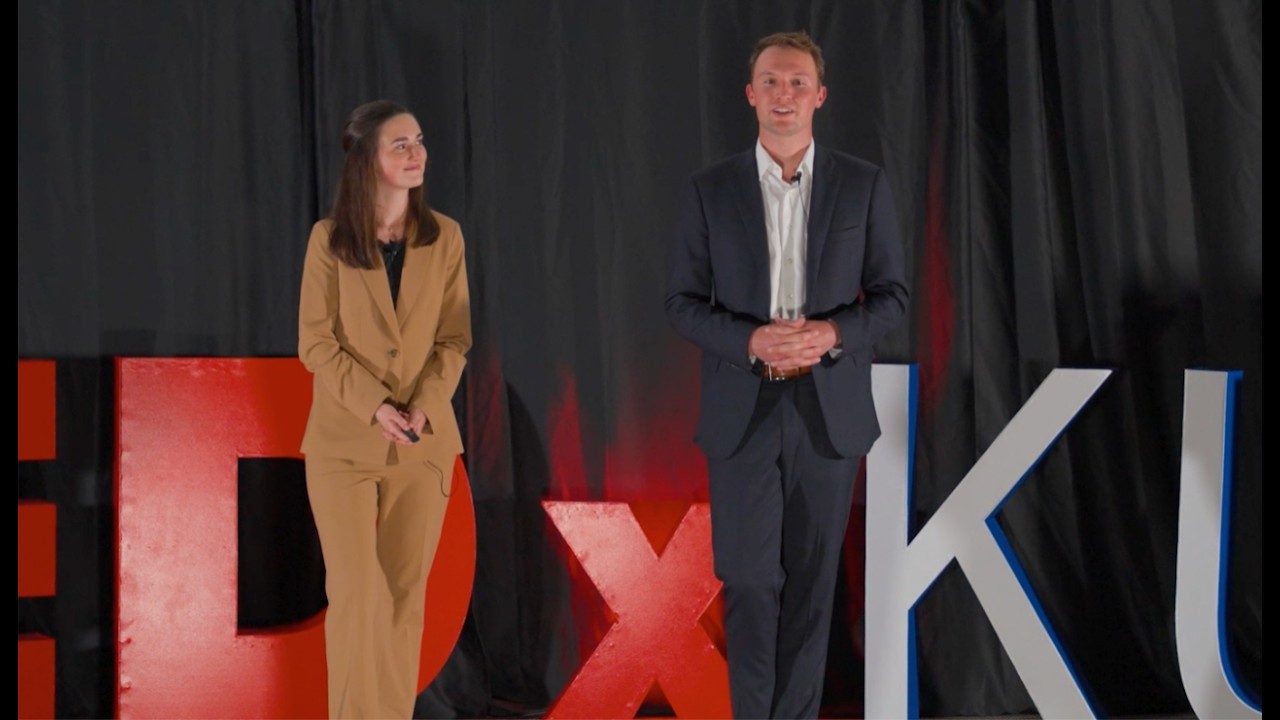 Celebrating the small things | Amelia Knopp & Luke Karel | TEDxKU