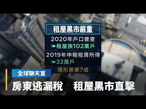 居住正義太遙遠！ 隱形房東不繳稅 租金補貼看得到吃不到 直擊台灣租屋黑幕｜全球聊天室 #鏡新聞