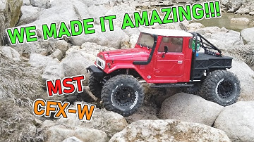 MST CFX-W: Suspension Tuning and Run