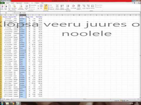 Video: Kuidas filtreerida Excelis kahes veerus duplikaate?