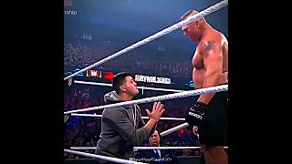 {BROCK LESNAR VS REY MYSTERIO WWE TITLE NO HOLDS BARRED MATCH SURVIVER SERIES 2019} #wwe