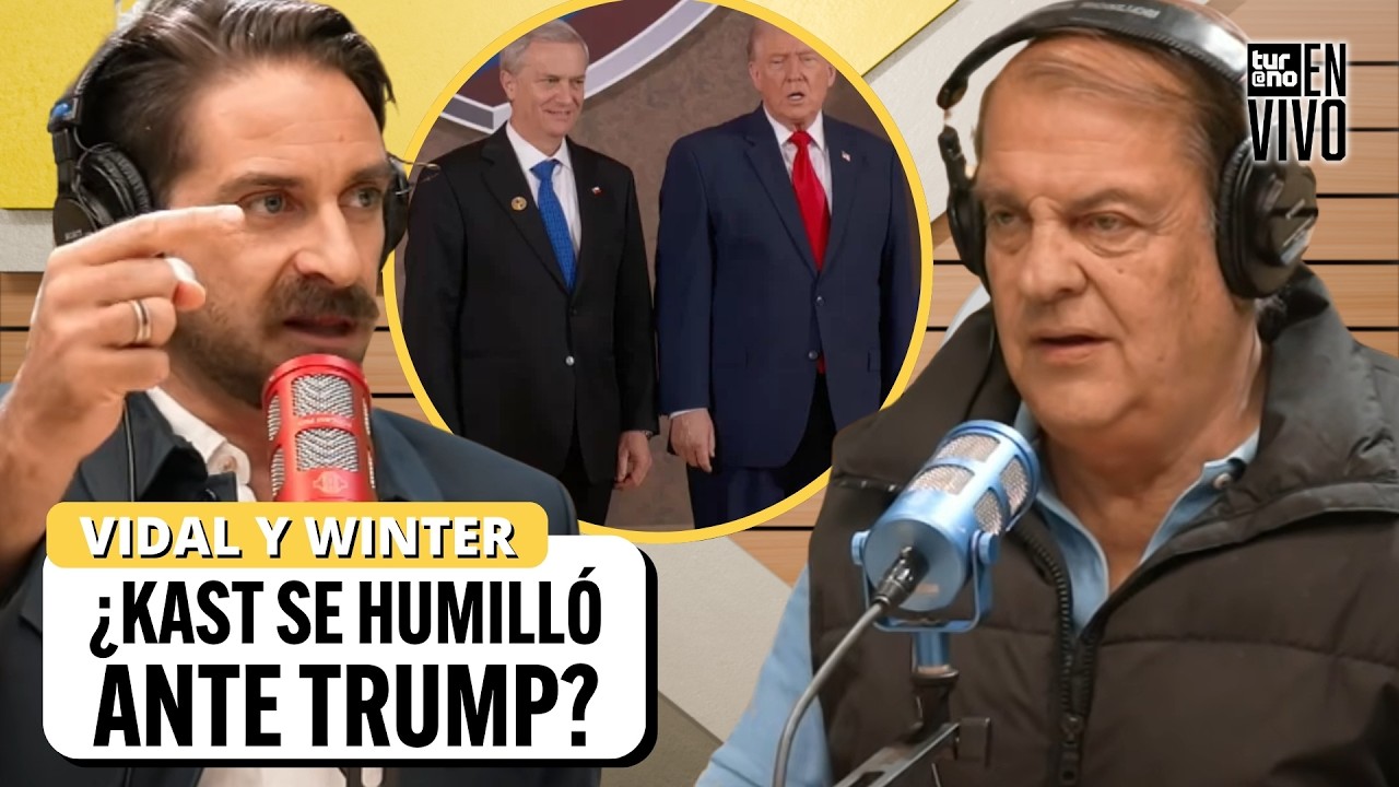 ¿Humillación en Miami? El DURO análisis de Winter y Vidal sobre el viaje de Kast | Turno En Vivo