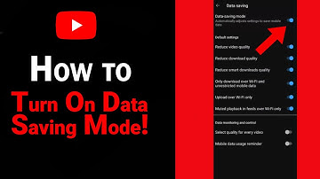 How to Turn On Data Saving Mode on Youtube [NEW]