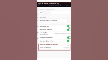 How to ensure that only authenticated users can join zoom meeting via mobile