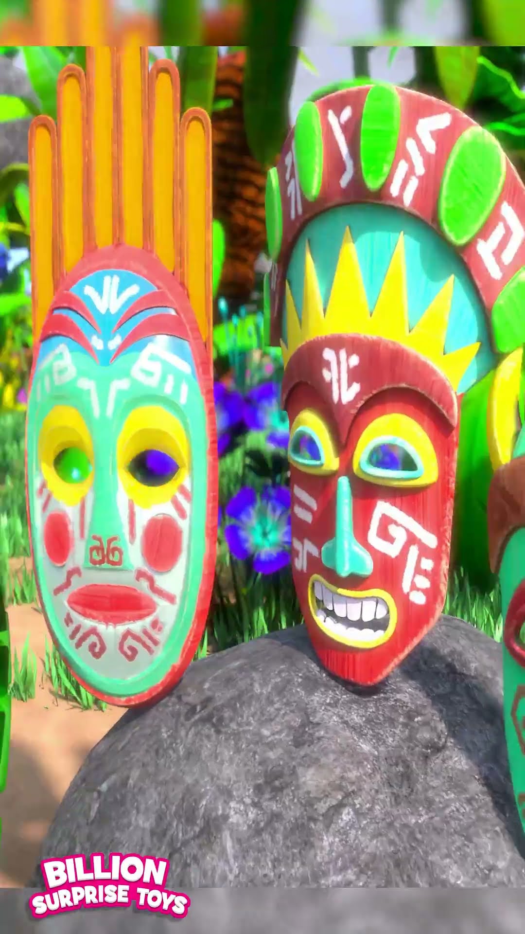 Monkey’s funny Island troubles #billionsurprisetoys #kidssongs #abctoys #island #funnykidsvideos